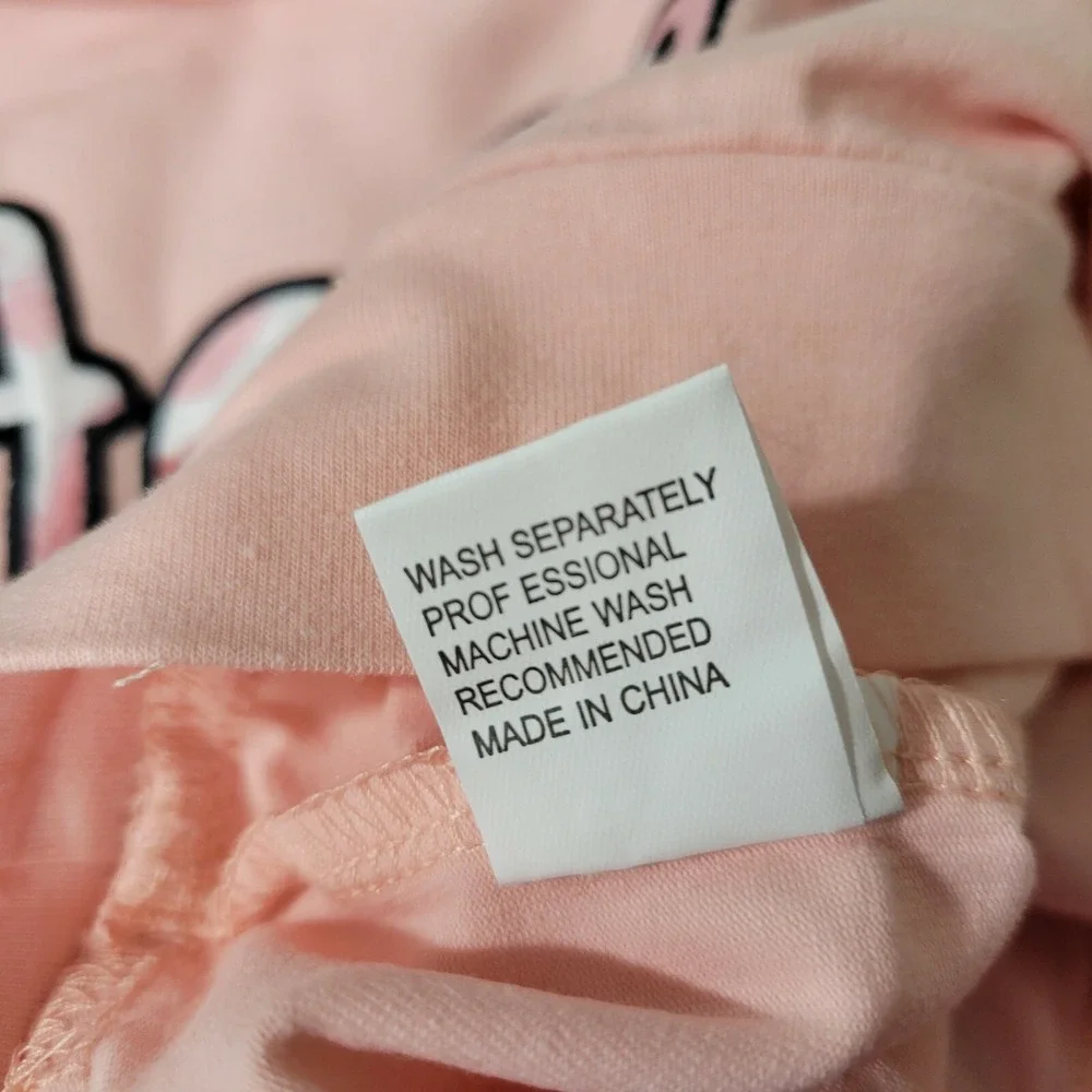 Hello Floral Hoodie and Pants Set Infant 3-6 months Pink Rose Print 2PC